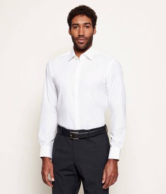 Koszula męska na jesień BOSS BLACK ze sklepu: Gomez Fashion Store w kategorii: Koszule męskie - zdjęcie 874714-BD9-10338_BB265M000285100