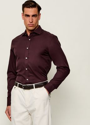 TIGER OF SWEDEN - Koszula męska z klasycznym kołnierzykiem casual ze sklepu: Gomez Fashion Store w kategorii: Koszule męskie - zdjęcie 874714-BD9-10338_TG265M000029067