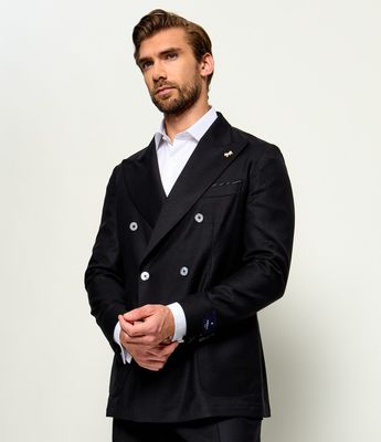 Marynarka męska elegancka Tombolini ze sklepu: Gomez Fashion Store w kategorii: Marynarki męskie - zdjęcie 874714-BD9-10338_TL265M000006021