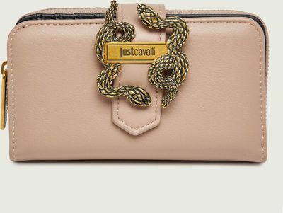 Portfel damski zimowy Just Cavalli ze sklepu: Gomez Fashion Store w kategorii: Portfele damskie - zdjęcie 874714-BD9-10338_CA264W000016C13