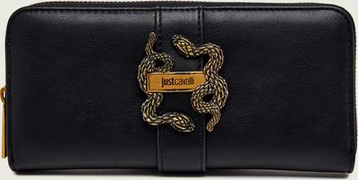 Portfel damski zimowy Just Cavalli ze sklepu: Gomez Fashion Store w kategorii: Portfele damskie - zdjęcie 874714-BD9-10338_CA264W000008899
