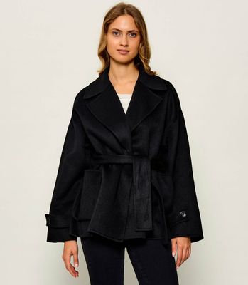 Płaszcz damski jesienny Liu Jo ze sklepu: Gomez Fashion Store w kategorii: Płaszcze damskie - zdjęcie 874714-BD9-10338_LJ264W000103222