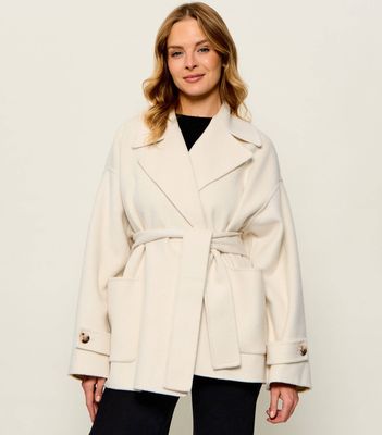 Liu Jo - Płaszcz damski elegancki ze sklepu: Gomez Fashion Store w kategorii: Płaszcze damskie - zdjęcie 874714-BD9-10338_LJ264W000103662