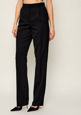 Spodnie damskie na jesień Elisabetta Franchi ze sklepu: Gomez Fashion Store w kategorii: Spodnie damskie - zdjęcie 874714-BD9-10338_EF264W000139110