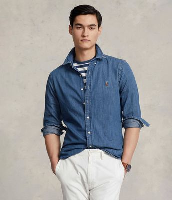 Koszula męska Polo Ralph Lauren ze sklepu: Gomez Fashion Store w kategorii: Koszule męskie - zdjęcie 874714-BD9-10338_PR165M000023882
