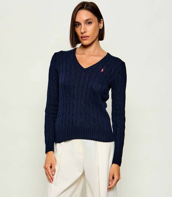 Polo Ralph Lauren - Sweter damski ze sklepu: Gomez Fashion Store w kategorii: Swetry damskie - zdjęcie 874714-BD9-10338_PR181W000049F68