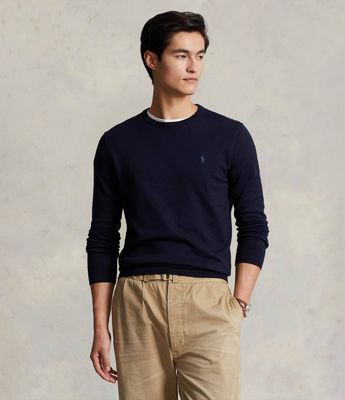Sweter męski casual Polo Ralph Lauren ze sklepu: Gomez Fashion Store w kategorii: Swetry męskie - zdjęcie 874714-BD9-10338_PR182M000123E87