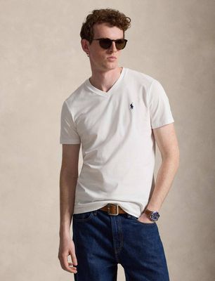 T-shirt męski Polo Ralph Lauren ze sklepu: Gomez Fashion Store w kategorii: T-shirty męskie - zdjęcie 874714-BD9-10338_PR185M000095G58