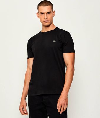 T-shirt męski casual Lacoste ze sklepu: Gomez Fashion Store w kategorii: T-shirty męskie - zdjęcie 874714-BD9-10338_LA185M000060031