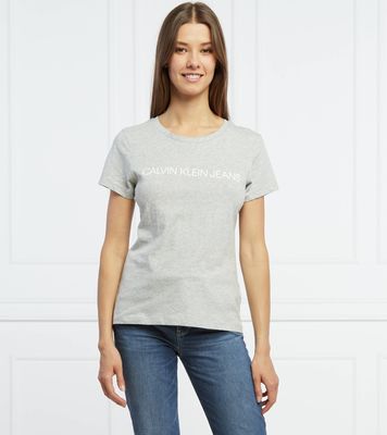 Bluzka damska na wiosnę Calvin Klein Jeans ze sklepu: Gomez Fashion Store w kategorii: Bluzki damskie - zdjęcie 874714-BD9-10338_CJ185W000088038
