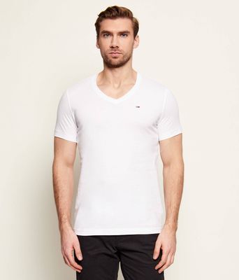 T-shirt męski casual Tommy Jeans ze sklepu: Gomez Fashion Store w kategorii: T-shirty męskie - zdjęcie 874714-BD9-10338_TM185M000167100
