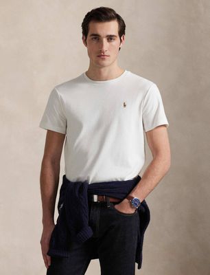 T-shirt męski casualowy Polo Ralph Lauren ze sklepu: Gomez Fashion Store w kategorii: T-shirty męskie - zdjęcie 874714-BD9-10338_PR194M000011F20