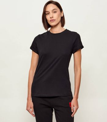 HUGO - Bluzka damska ze sklepu: Gomez Fashion Store w kategorii: Bluzki damskie - zdjęcie 874714-BD9-10338_BU195W000071001