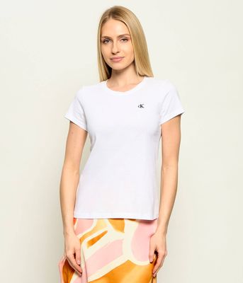 Bluzka damska casual Calvin Klein Jeans ze sklepu: Gomez Fashion Store w kategorii: Bluzki damskie - zdjęcie 874714-BD9-10338_CJ201W000030210