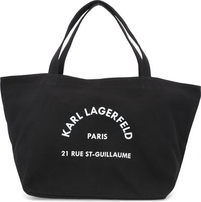 Shopper bag na zimę Karl Lagerfeld ze sklepu: Gomez Fashion Store w kategorii: Torby Shopper bag - zdjęcie 874714-BD9-10338_KL202W000015666
