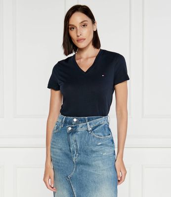 Bluzka damska w sportowym stylu Tommy Hilfiger ze sklepu: Gomez Fashion Store w kategorii: Bluzki damskie - zdjęcie 874714-BD9-10338_TH202W000256403