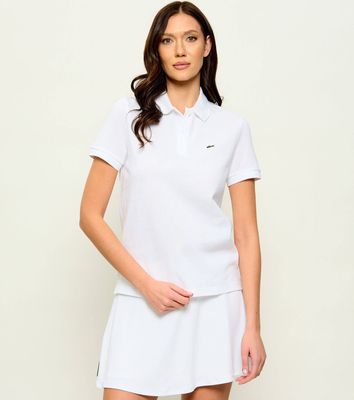 Bluzka damska wiosenna Lacoste ze sklepu: Gomez Fashion Store w kategorii: Bluzki damskie - zdjęcie 874714-BD9-10338_LA202W000013001