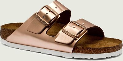 Klapki damskie na lato BIRKENSTOCK ze sklepu: Gomez Fashion Store w kategorii: Klapki damskie - zdjęcie 874714-BD9-10338_BR202W000017046