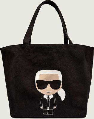 Karl Lagerfeld - Shopper bag na zimę ze sklepu: Gomez Fashion Store w kategorii: Torby Shopper bag - zdjęcie 874714-BD9-10338_KL204W000041087