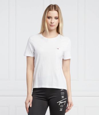 Tommy Jeans - Bluzka damska casual ze sklepu: Gomez Fashion Store w kategorii: Bluzki damskie - zdjęcie 874714-BD9-10338_TM205W000171D90