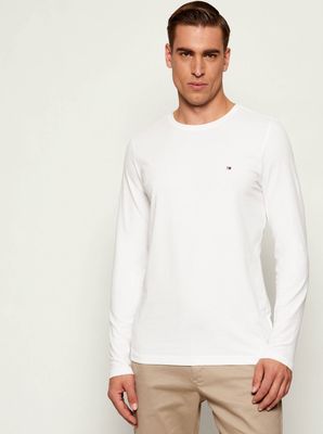 T-shirt męski gładki Tommy Hilfiger ze sklepu: Gomez Fashion Store w kategorii: T-shirty męskie - zdjęcie 874714-BD9-10338_TH205M000010D96