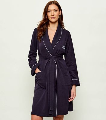 Szlafrok damski na zimę LAUREN RALPH LAUREN ze sklepu: Gomez Fashion Store w kategorii: Szlafroki damskie - zdjęcie 874714-BD9-10338_RL204W000030K37
