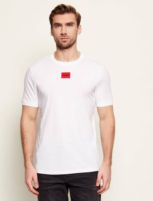 T-shirt męski HUGO ze sklepu: Gomez Fashion Store w kategorii: T-shirty męskie - zdjęcie 874714-BD9-10338_BU212M000094100