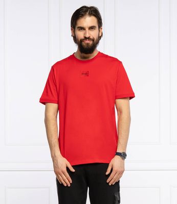 T-shirt męski HUGO ze sklepu: Gomez Fashion Store w kategorii: T-shirty męskie - zdjęcie 874714-BD9-10338_BU212M000094693