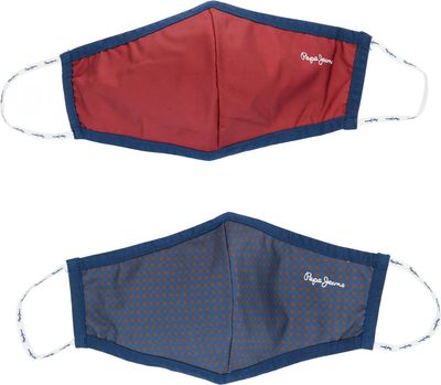 Pepe Jeans London - Maseczka ochronna casual ze sklepu: Gomez Fashion Store w kategorii: Maseczki ochronne - zdjęcie 874714-BD9-10338_PJ205U0000020AA