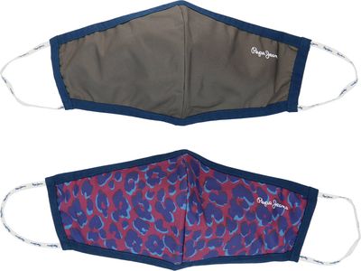 Maseczka ochronna na lato Pepe Jeans London ze sklepu: Gomez Fashion Store w kategorii: Maseczki ochronne - zdjęcie 874714-BD9-10338_PJ205U0000030AA