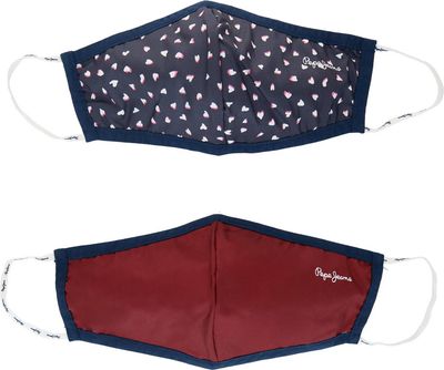 Maseczka ochronna na lato Pepe Jeans London ze sklepu: Gomez Fashion Store w kategorii: Maseczki ochronne - zdjęcie 874714-BD9-10338_PJ205U0000060AA