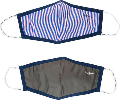 Maseczka ochronna casual Pepe Jeans London ze sklepu: Gomez Fashion Store w kategorii: Maseczki ochronne - zdjęcie 874714-BD9-10338_PJ205U0000090AA