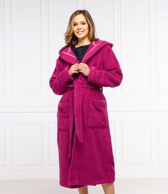 Szlafrok damski Joop! ze sklepu: Gomez Fashion Store w kategorii: Szlafroki damskie - zdjęcie 874714-BD9-10338_JE212W000005207