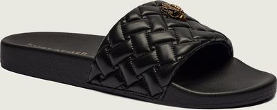 Klapki damskie eleganckie Kurt Geiger ze sklepu: Gomez Fashion Store w kategorii: Klapki damskie - zdjęcie 874714-BD9-10338_KG212W000007001