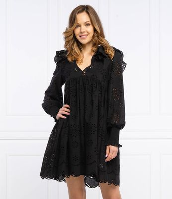 Sukienka jesienna Twinset ze sklepu: Gomez Fashion Store w kategorii: Sukienki - zdjęcie 874714-BD9-10338_TS212W000075842