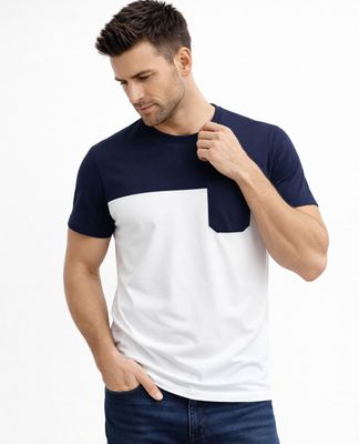 T-shirt męski Recea ze sklepu: Recea.pl w kategorii: T-shirty męskie - zdjęcie 9131037-22C-6950_3135