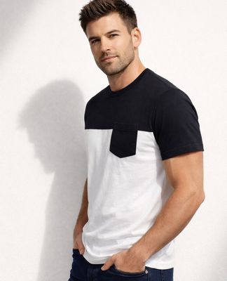 T-shirt męski Recea ze sklepu: Recea.pl w kategorii: T-shirty męskie - zdjęcie 9131037-22C-6950_3136