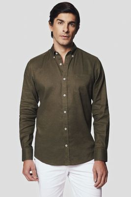 Koszula męska casual Lancerto ze sklepu: Lancerto S.A. w kategorii: Koszule męskie - zdjęcie 938E51-772-11513_KO073124000018.ZIELONY
