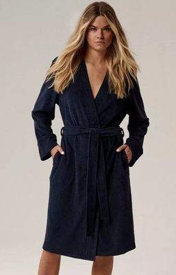 Szlafrok damski elegancki ze sklepu: Intymna w kategorii: Szlafroki damskie - zdjęcie 9621D59-45C-2676_189860