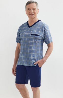 Piżama męska z nadrukami casual ze sklepu: Intymna w kategorii: Piżamy męskie - zdjęcie 9621D59-45C-2676_194888