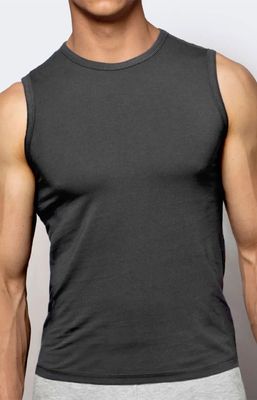 T-shirt męski gładki ze sklepu: Intymna w kategorii: T-shirty męskie - zdjęcie 9621D59-45C-2676_211342
