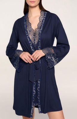 Szlafrok damski koronkowy ze sklepu: Intymna w kategorii: Szlafroki damskie - zdjęcie 9621D59-45C-2676_216750