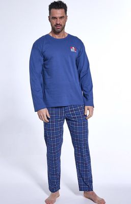 Piżama męska w nadruki ze sklepu: Intymna w kategorii: Piżamy męskie - zdjęcie 9621D59-45C-2676_226708