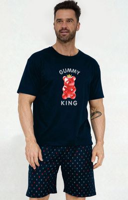Piżama męska z nadrukami ze sklepu: Intymna w kategorii: Piżamy męskie - zdjęcie 9621D59-45C-2676_226714