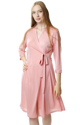 Szlafrok damski elegancki ze sklepu: Intymna w kategorii: Szlafroki damskie - zdjęcie 9621D59-45C-2676_236440