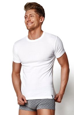 T-shirt męski gładki ze sklepu: Intymna w kategorii: T-shirty męskie - zdjęcie 9621D59-45C-2676_70776