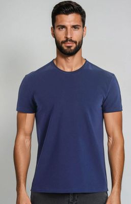 T-shirt męski na wiosnę ze sklepu: Intymna w kategorii: T-shirty męskie - zdjęcie 9621D59-45C-2676_147335