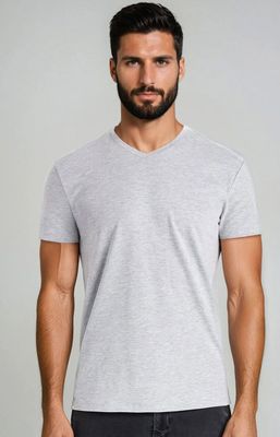 T-shirt męski casualowy ze sklepu: Intymna w kategorii: T-shirty męskie - zdjęcie 9621D59-45C-2676_147342