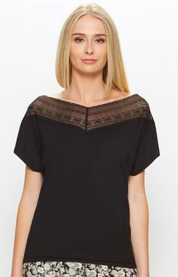 Bluzka damska koronkowa casual ze sklepu: Intymna w kategorii: Bluzki damskie - zdjęcie 9621D59-45C-2676_151516