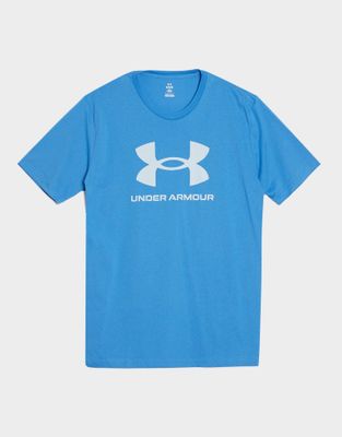 T-shirt męski na lato Under Armour ze sklepu: JD Sports  w kategorii: T-shirty męskie - zdjęcie 9C9C4A-9AA-13709_1382911-402